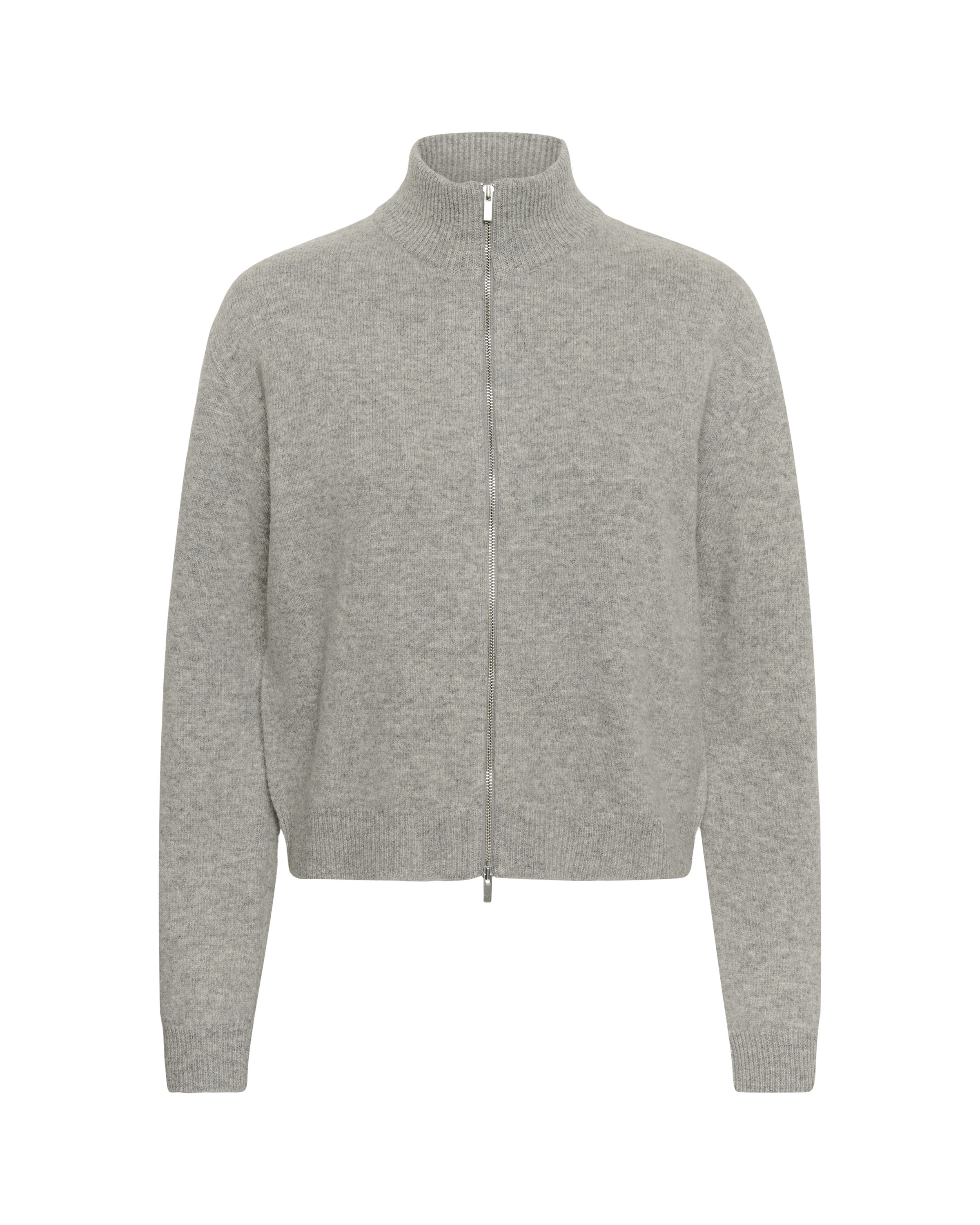 My Essential Wardrobe Cardigan 'Tracy' i grå: forside