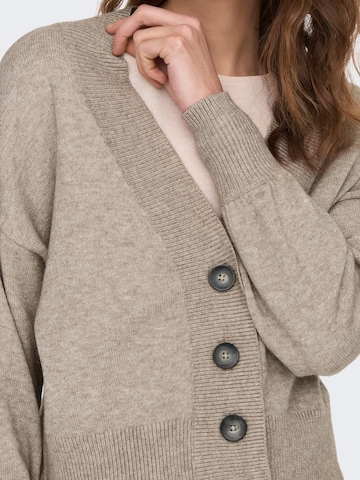 ONLY Strickjacke 'Ibi' in Beige