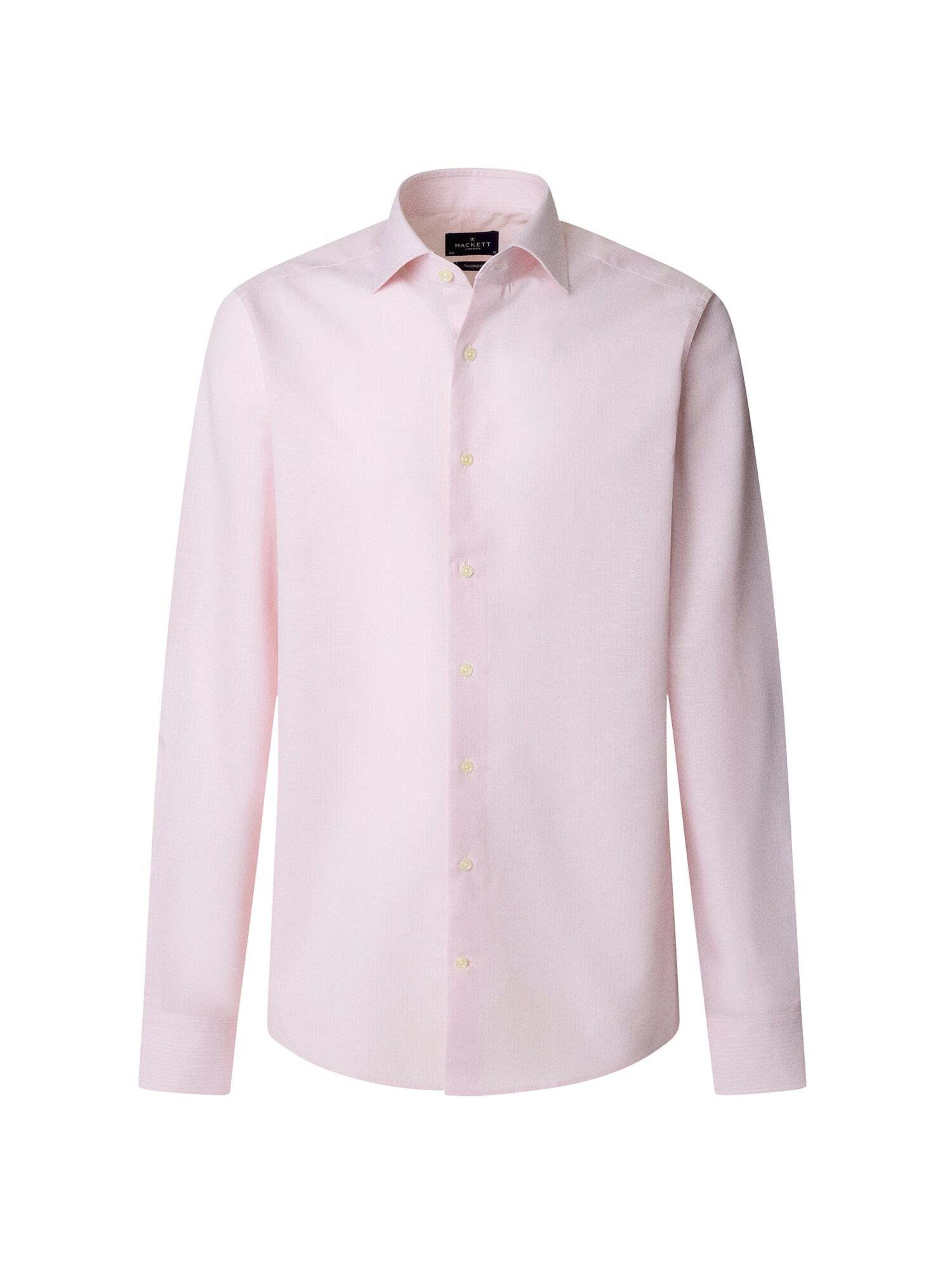 Coupe regular Chemise Hackett London en rose : devant