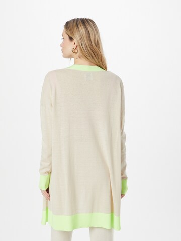 Emily Van Den Bergh Knit Cardigan in Beige