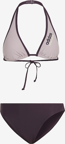 Bikini de sport ADIDAS SPORTSWEAR en violet : devant