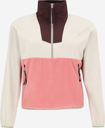 COLUMBIA Спортен пуловер 'Sequoia Grove' в бяло: отпред