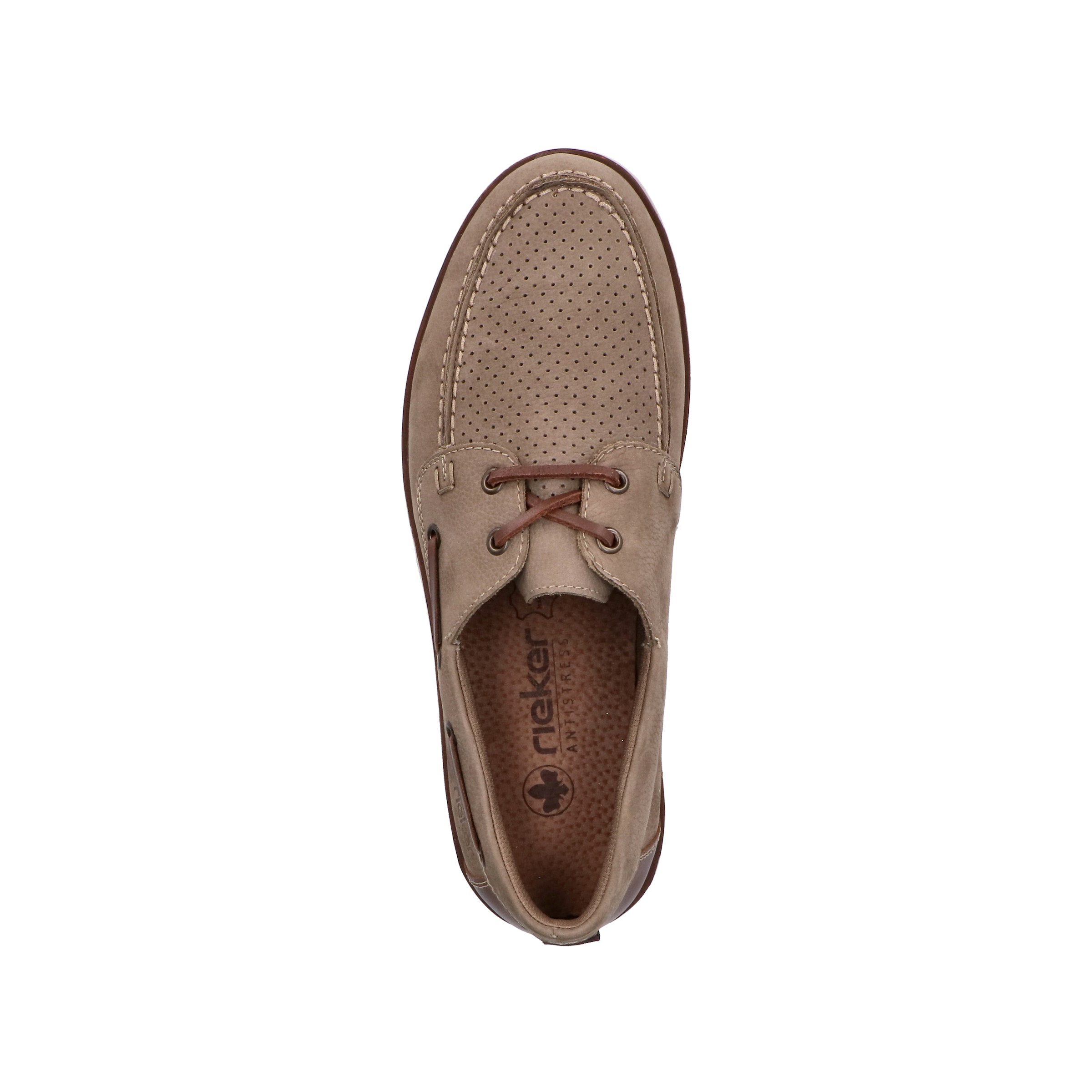 Rieker Schnürschuh 'B2345' in Braun