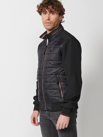 Veste mi-saison KOROSHI en noir