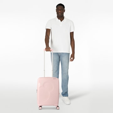 American Tourister Trolley 'Mickey Magic' in Pink