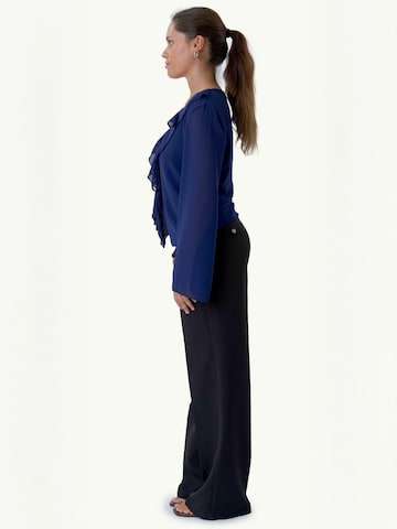 TEESHOPPEN Blouse ' Alba ' in Blue