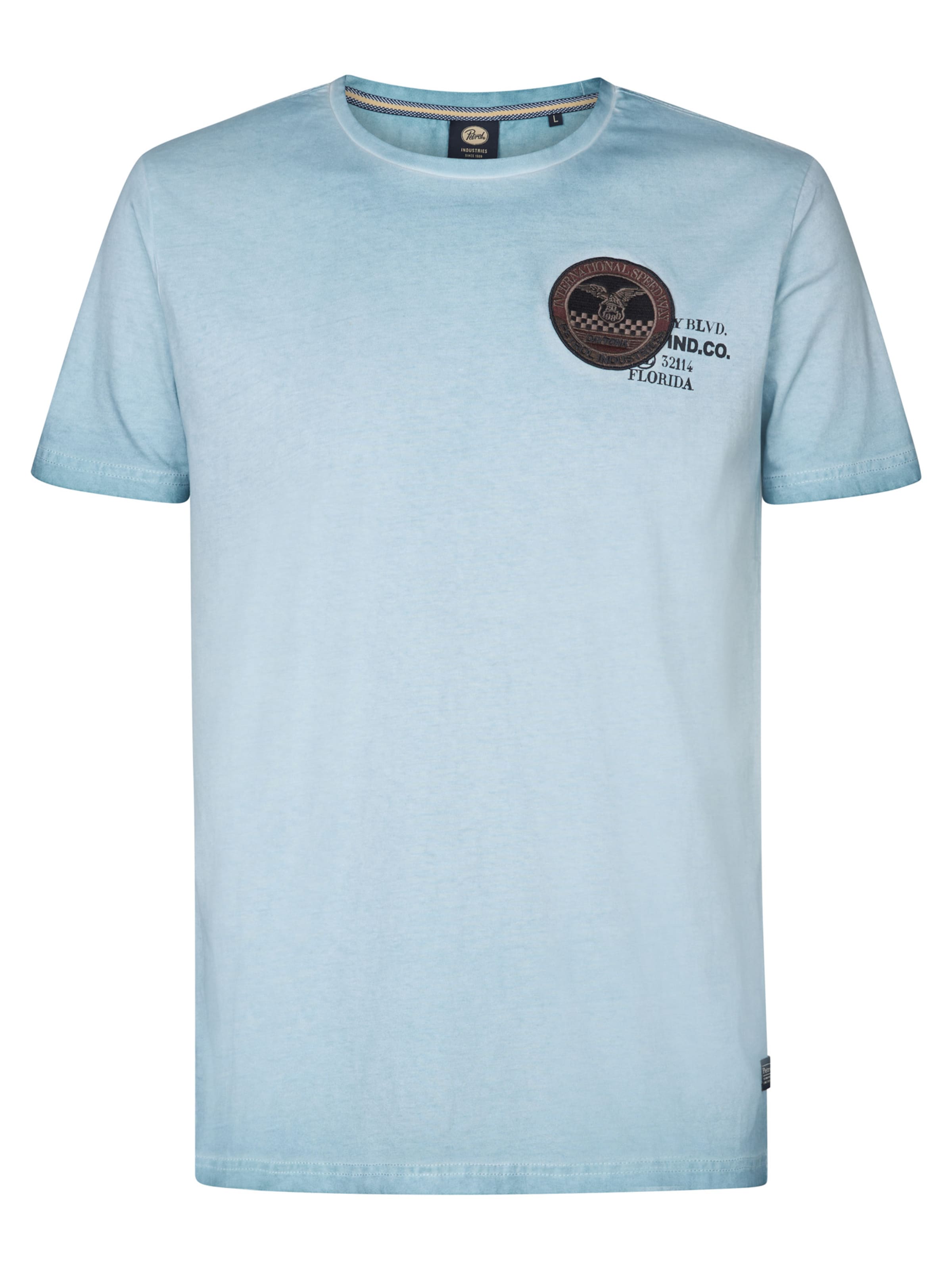 Petrol Industries Särk 'Ponce', värv sinine: eest vaates