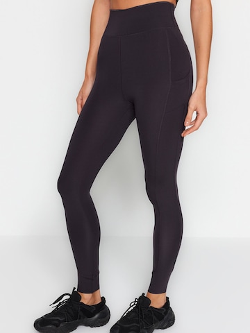 Trendyol Skinny Sports trousers in Grey: front