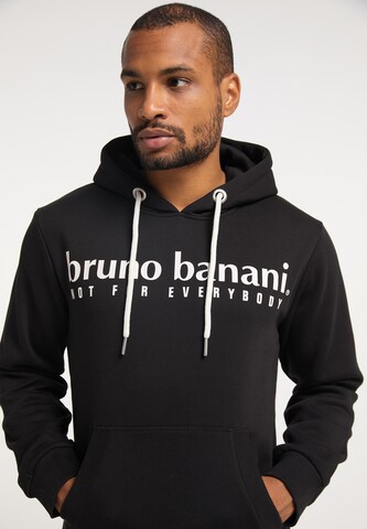BRUNO BANANI Sweatshirt 'Young' in Zwart