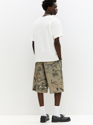 Pull&Bear Тениска в бяло