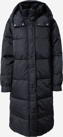 Abercrombie & Fitch Winter Coat in Blue: front