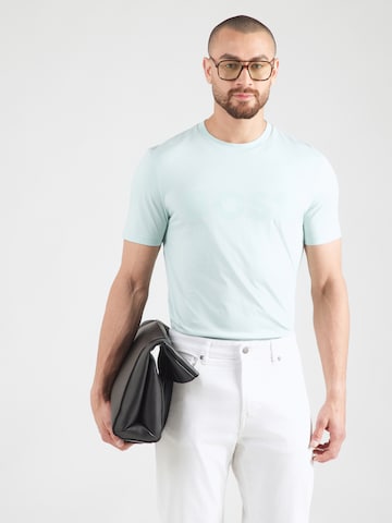 BOSS Tričko 'Thinking 1' – modrá: přední strana