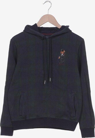 Hackett London Sweatshirt & Zip-Up Hoodie in XS in Green: front