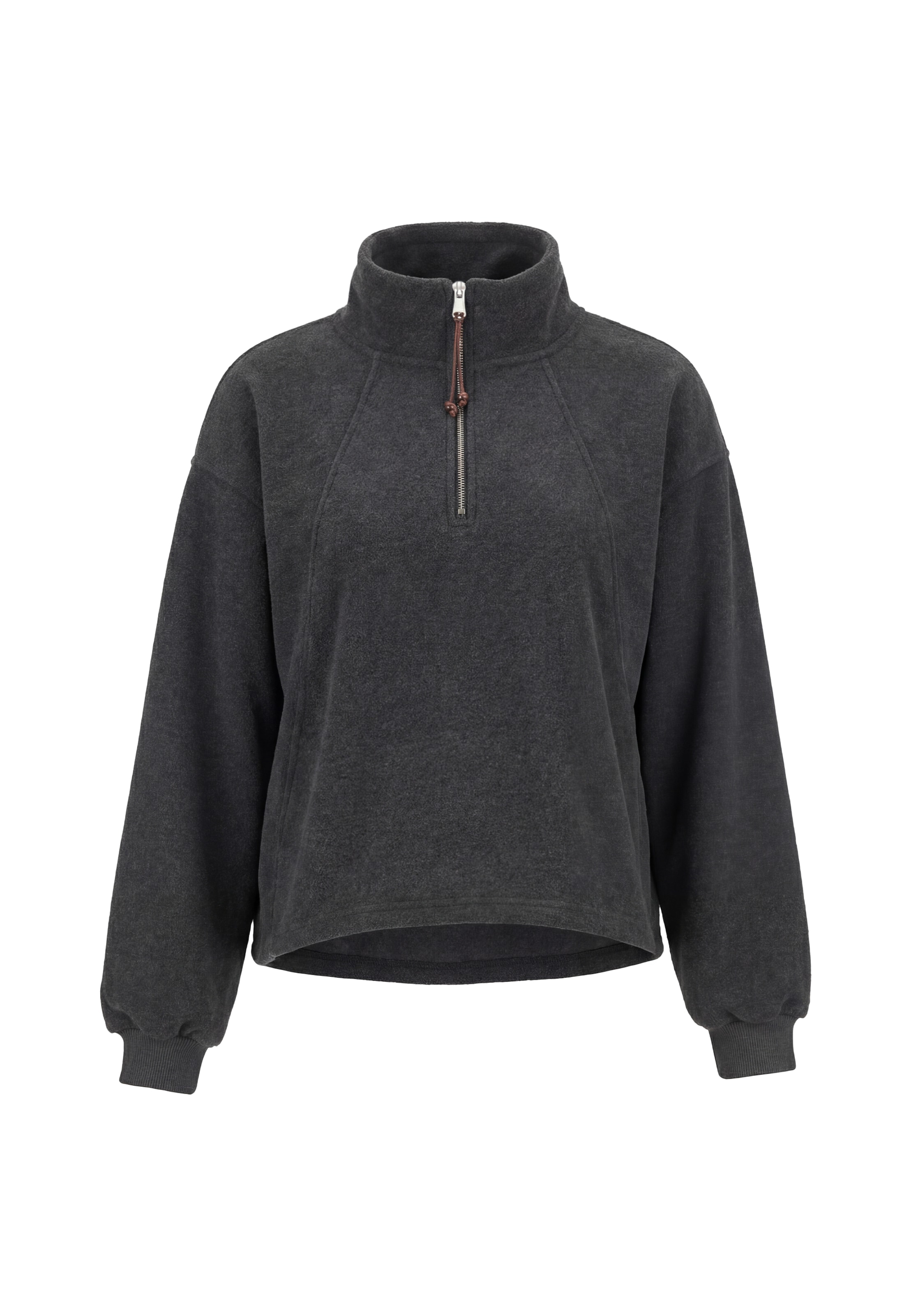 myMo ATHLSR Sweatshirt in Grau: Vorderseite