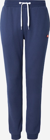 mėlyna ELLESSE Siaurėjantis Kelnės 'Islington': priekis