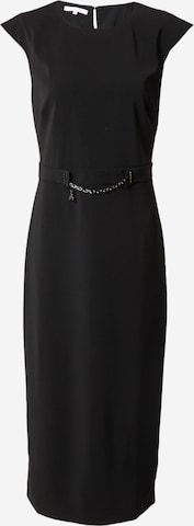 PATRIZIA PEPE Εφαρμοστό φόρεμα σε μαύρο: μπροστά