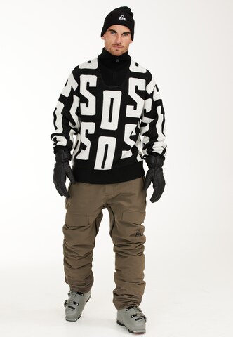 SOS Sports sweater 'Verbier' in Black