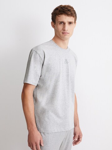 Pyjama court ' Heavy Jersey ' Marc O'Polo en gris : devant