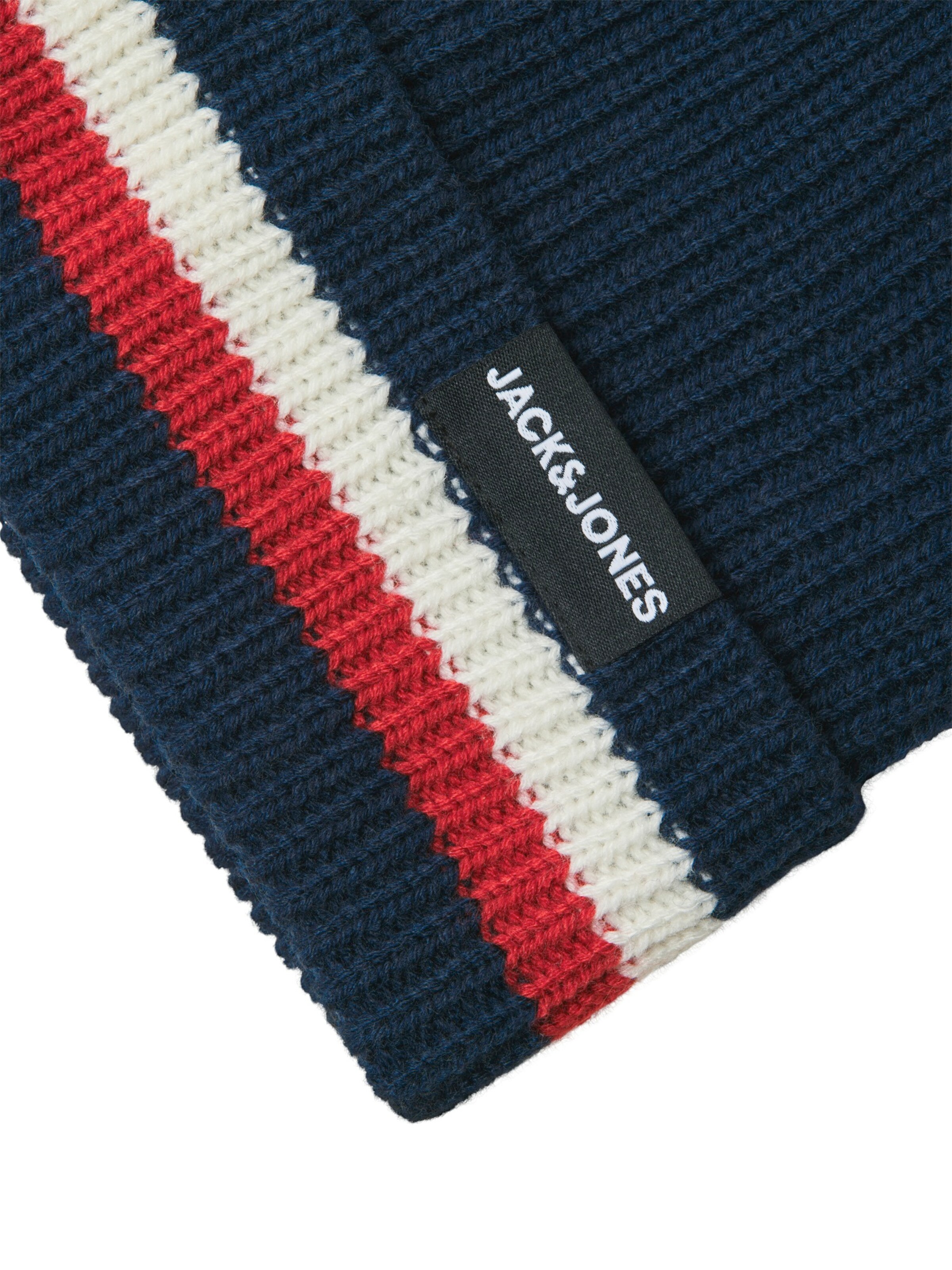 JACK & JONES Čepice 'JACMAKE' – modrá