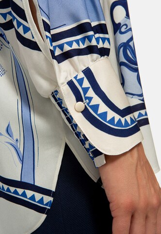 IVI collection Tunikabluse 'Oriental Gardens' in Blau