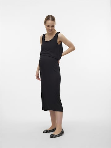 MAMALICIOUS Dress 'BRYNJA JUNE' in Black