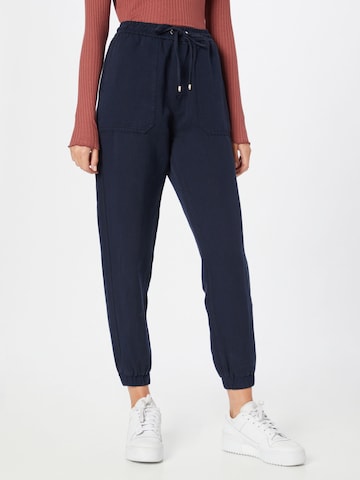 TOMMY HILFIGER Loosefit Broek in Blauw: voorkant