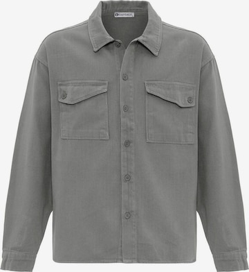 Chemise Dandalo en gris : devant