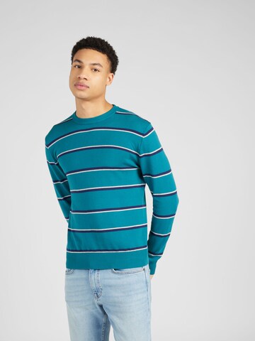 UNITED COLORS OF BENETTON Sweater in Blue: front