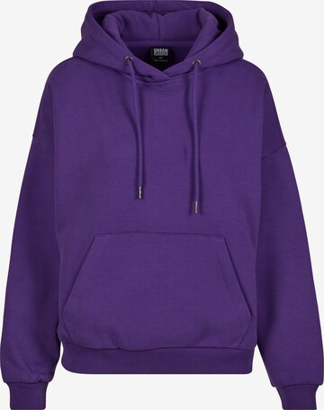 Urban Classics Sweatshirt in Purple: front