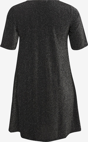 KAFFE CURVE Φόρεμα σε μαύρο