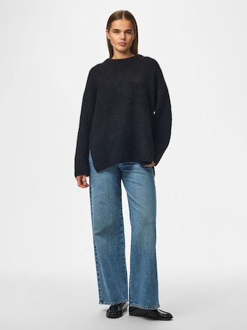 PIECES Sweater 'PCTina' in Black
