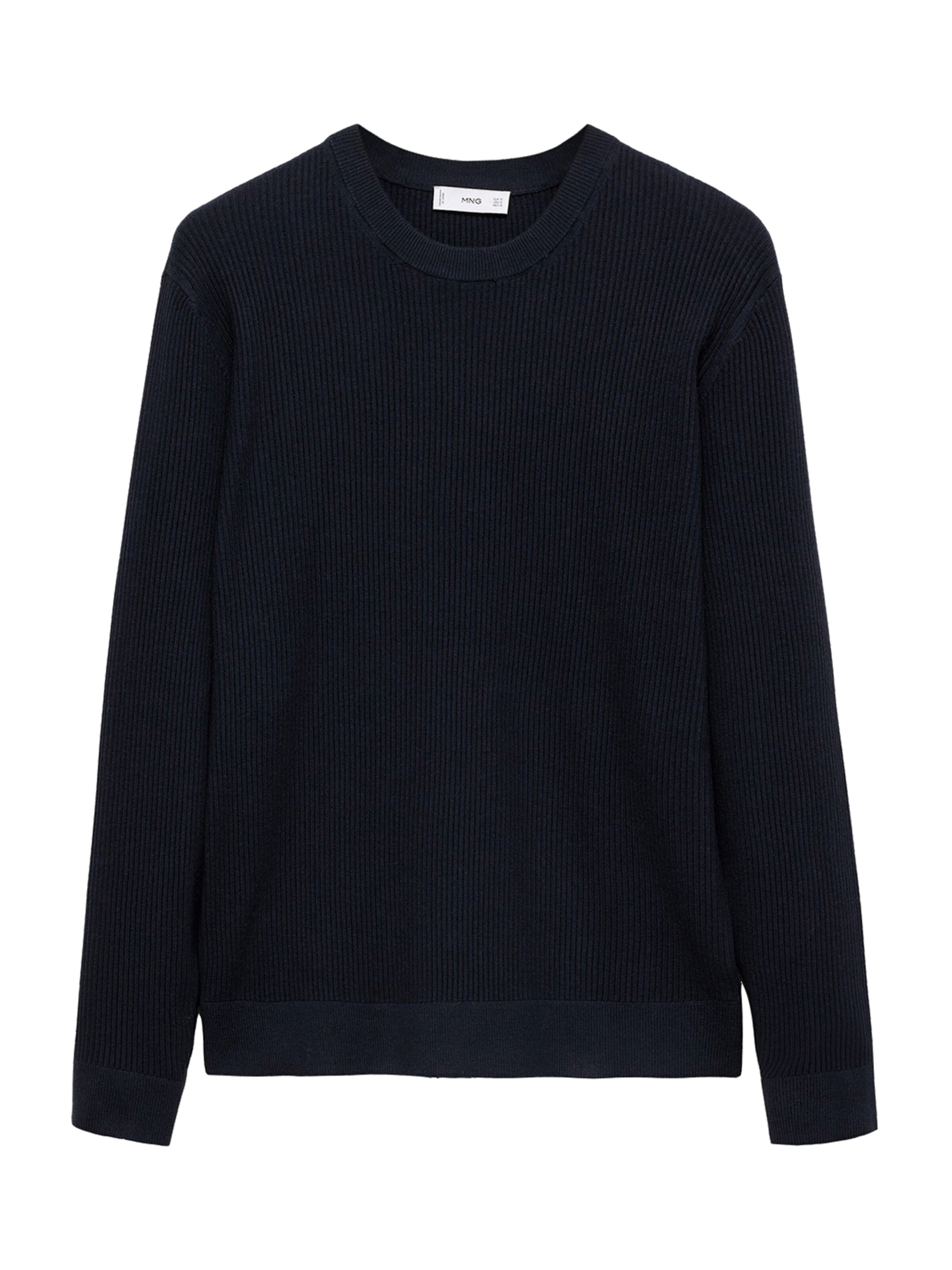 MANGO MAN Sweater 'Antigua' in Blue: front