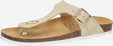 LICO Muiltjes in Beige: voorkant