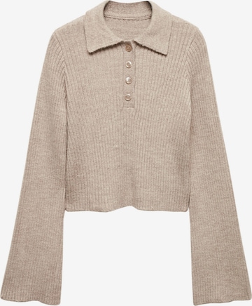 MANGO Genser 'Hannah' i beige: forside