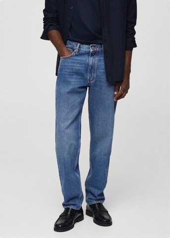 MANGO MAN Regular Jeans 'Bob' in Blauw: voorkant