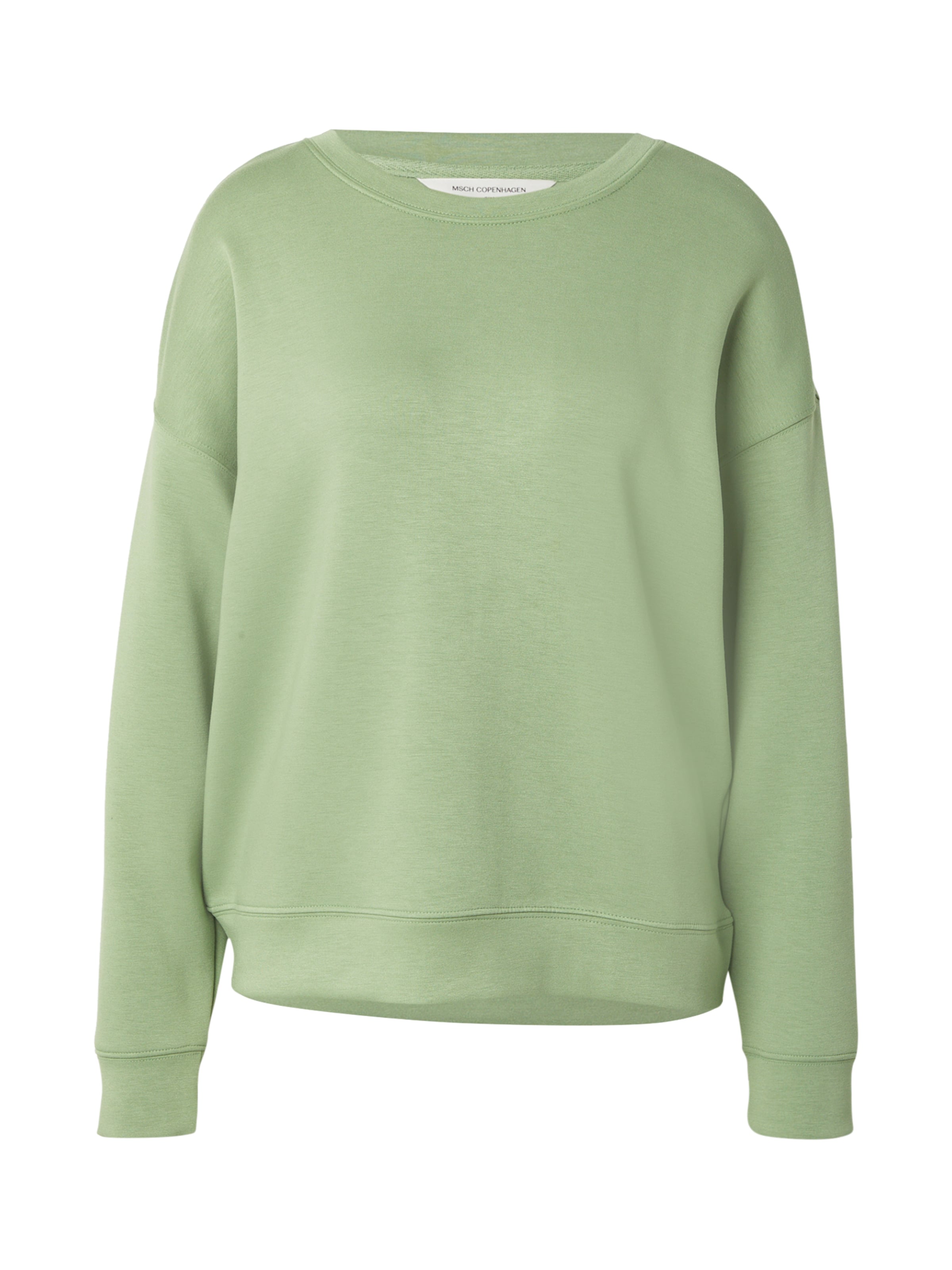 MSCH COPENHAGEN Суичър 'Ima' в зелено: отпред