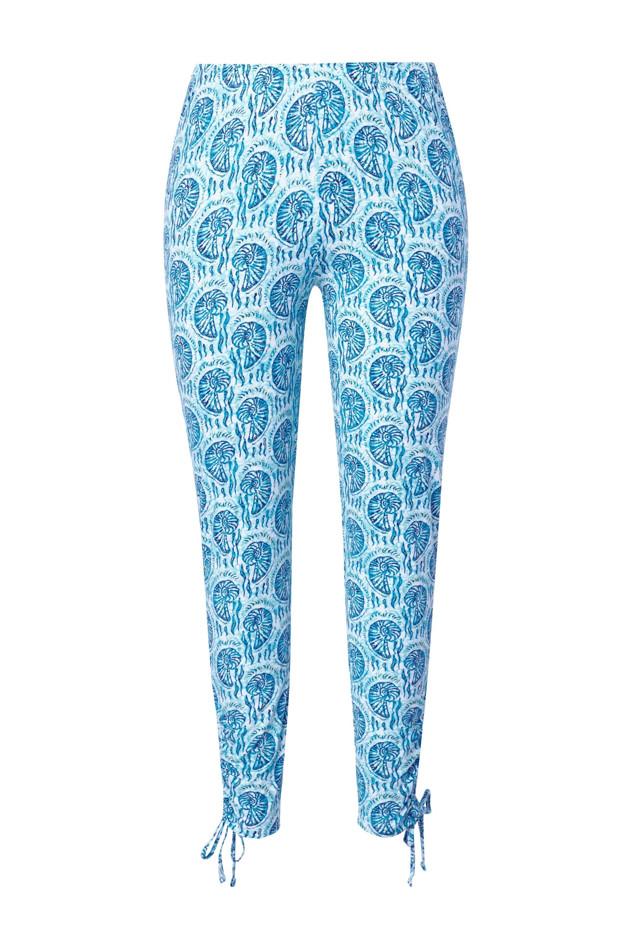 Ulla Popken Skinny Leggings in Blau: Vorderseite