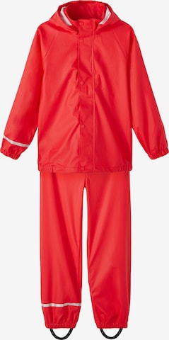 NAME IT - Traje funcional en rojo: frente