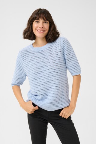 Kaffe Trui 'Ry' in Blauw: voorkant