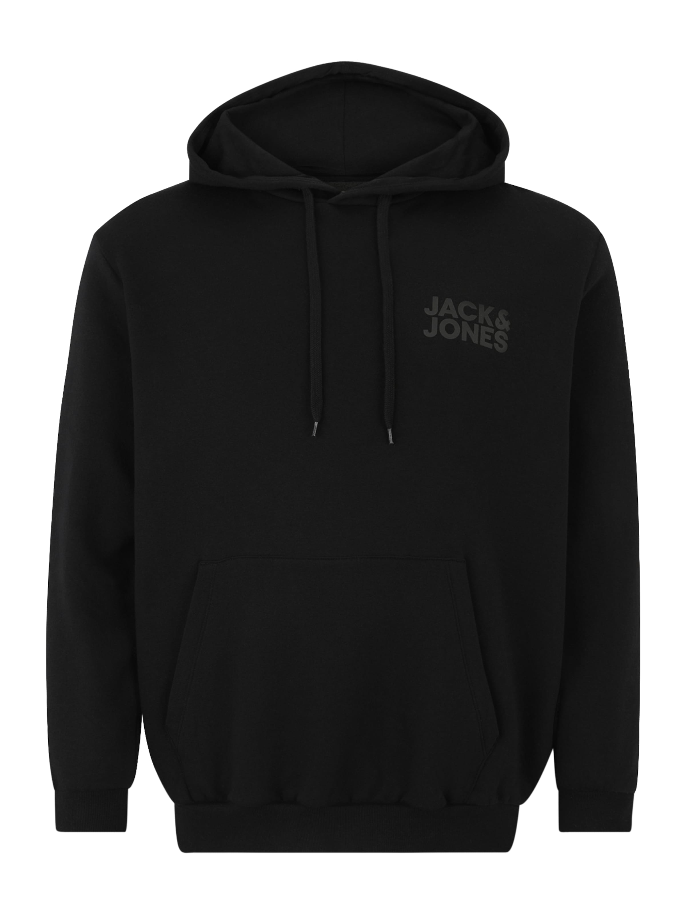 Pulover &#x27;JJECORP&#x27; de la Jack &amp; Jones Plus pe negru: față
