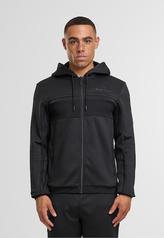 Sergio Tacchini Tréning dzseki 'Majong' - fekete: elől