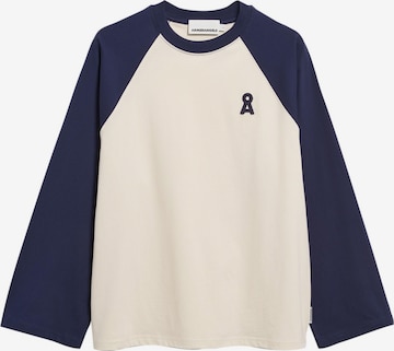 ARMEDANGELS Shirt 'Iconic Å Raglan' in White: front