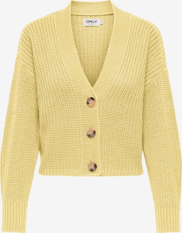 ONLYŠiroki kardigan 'ONLCarol' - žuta boja: prednji dio