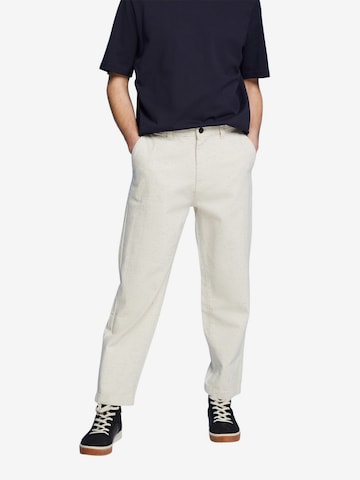ESPRIT Loose fit Pants in White