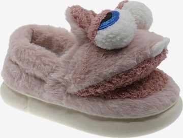 Ciabatta 'Indoor Shoe' di Beppi in rosa: frontale