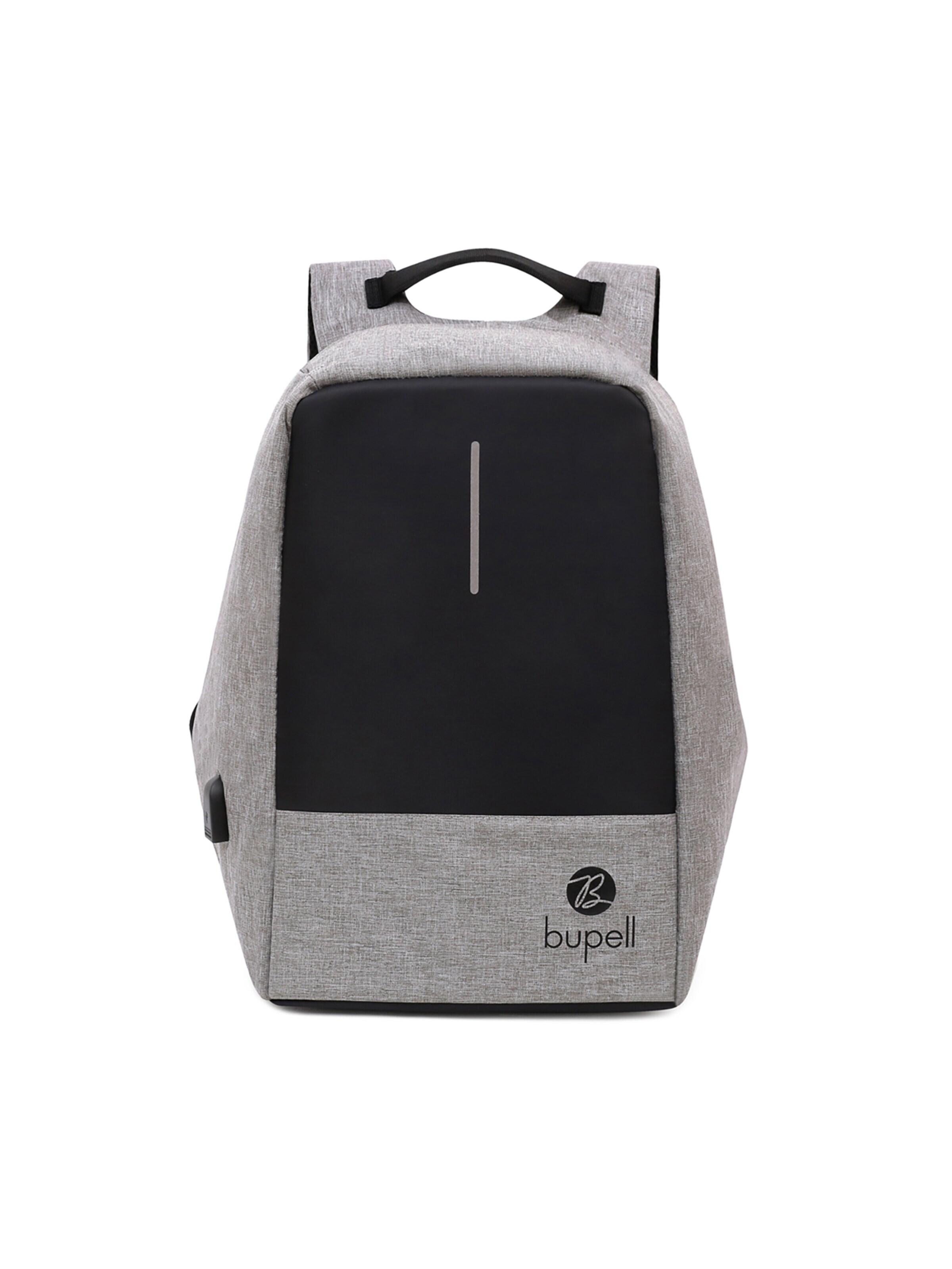 bupell Backpack 'Laptop & Anti-Diebstahl' in Grey