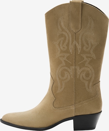 Bottes de cowboy Pull&Bear en marron