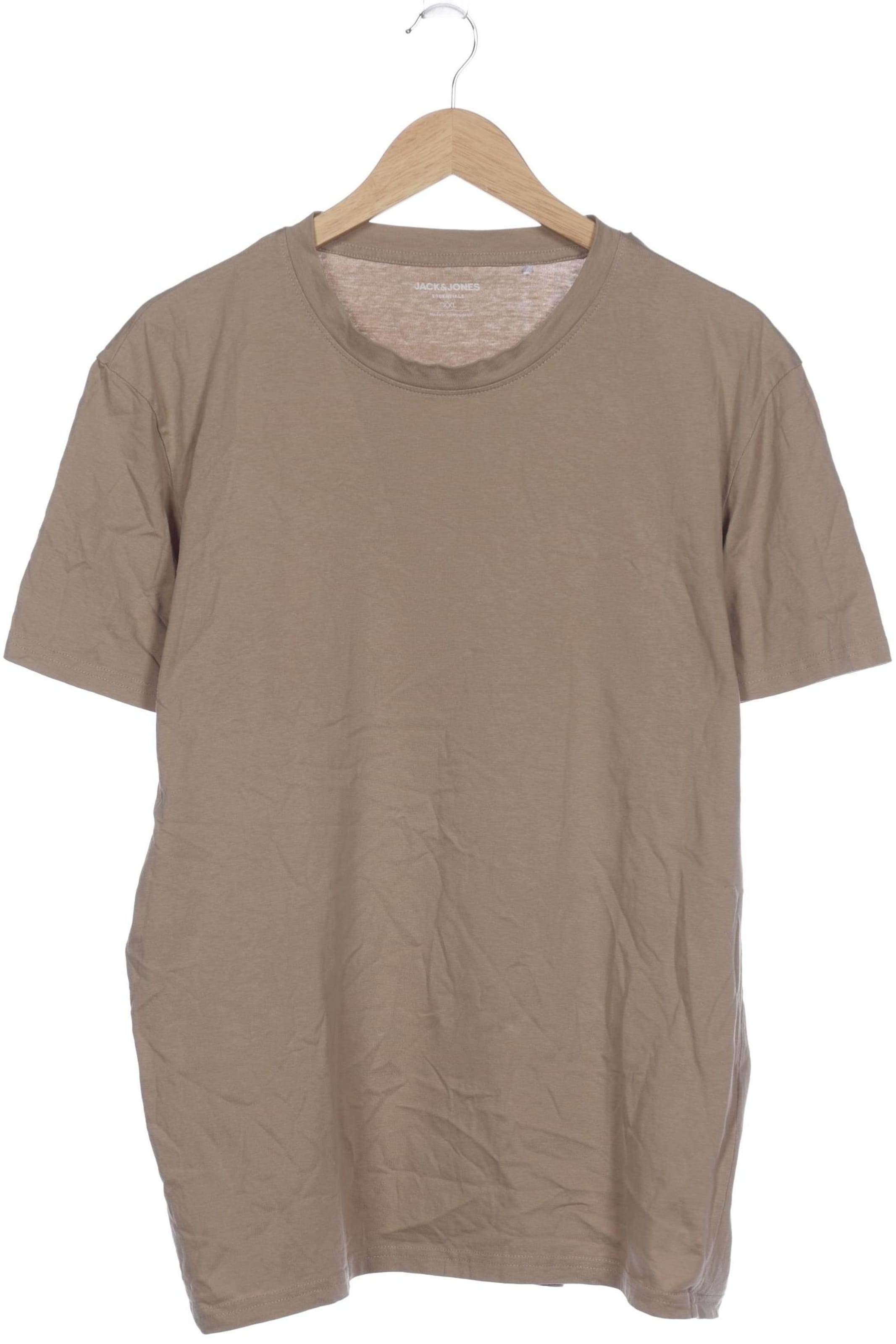 JACK & JONES Shirt in XXL in Beige: front