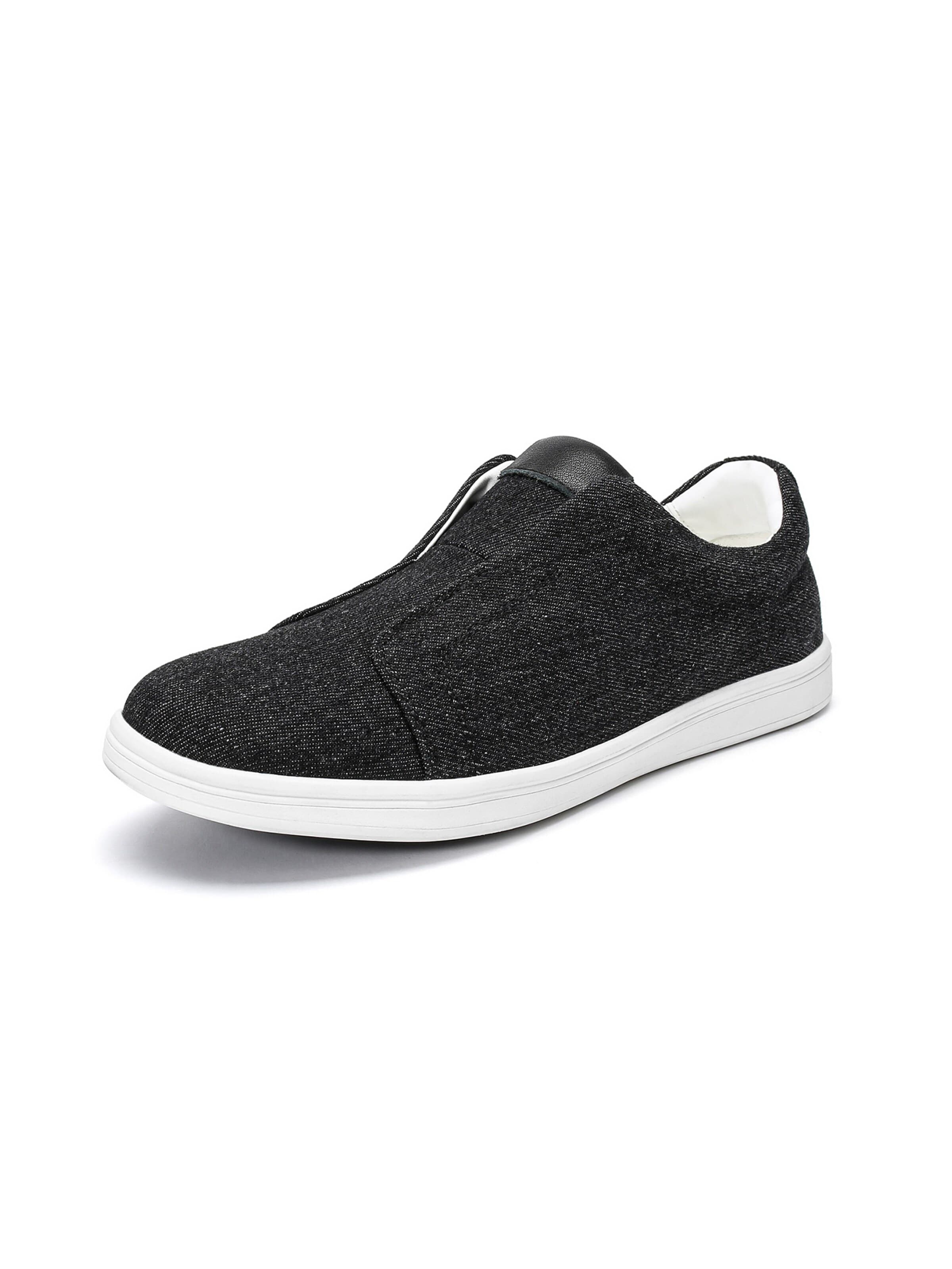 ALLTHEMEN Classic Flats 'Gleiten' in Grey: front