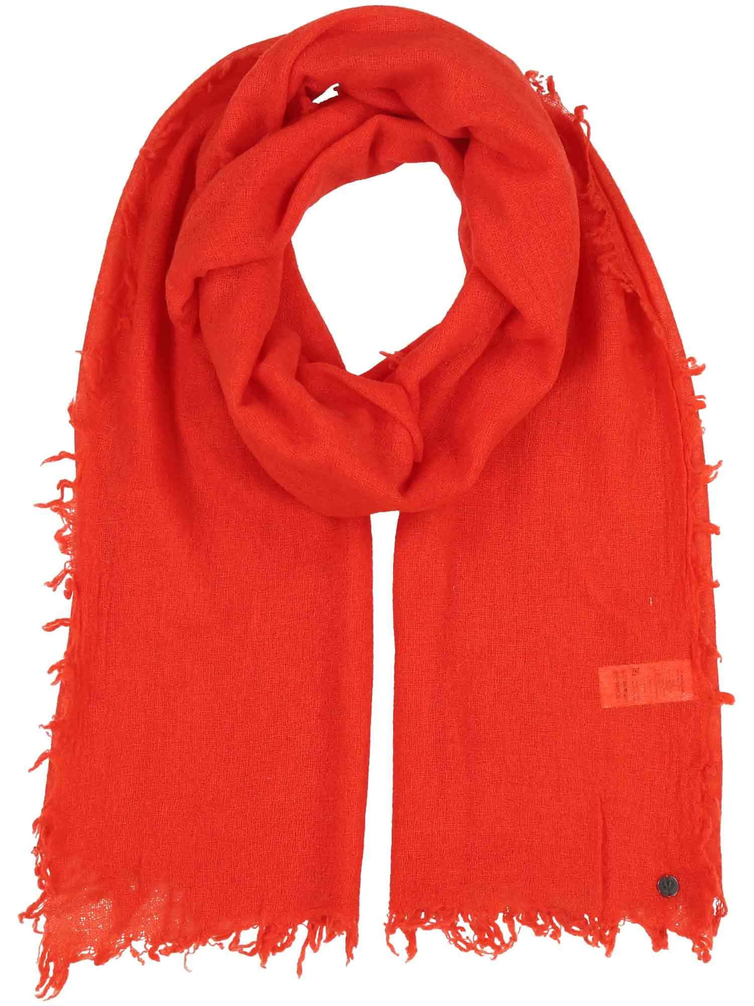 FRAAS Schal in Orange: Vorderseite